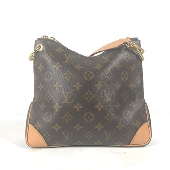 Louis Vuitton Shoulder Bag M45354 Monogram Canvas Brown Monogram Odeon Nm Pm Women