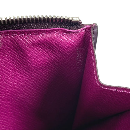 Louis Vuitton Coin Case M6660K Epi Leather Purple Epi Pochette Cle Nm Women(Unisex)