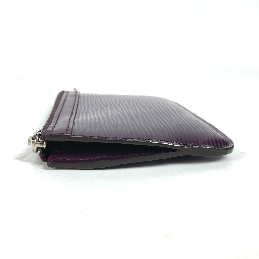 Louis Vuitton Coin Case M6660K Epi Leather Purple Epi Pochette Cle Nm Women(Unisex)