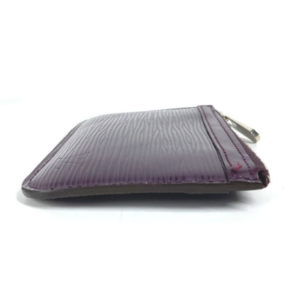Louis Vuitton Coin Case M6660K Epi Leather Purple Epi Pochette Cle Nm Women(Unisex)