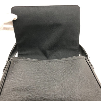 Louis Vuitton Shoulder Bag M30850 Taiga Leather Black Taiga District Pm Nv3 Mens