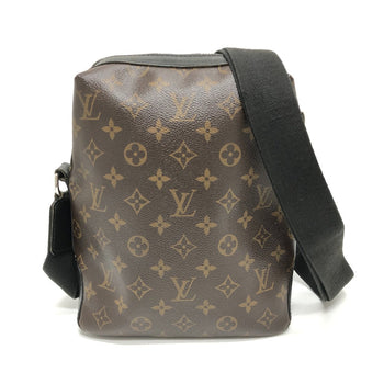 Louis Vuitton Shoulder Bag M40635 Monogram Canvas Brown Monogram Macacer Torres Pm Mens