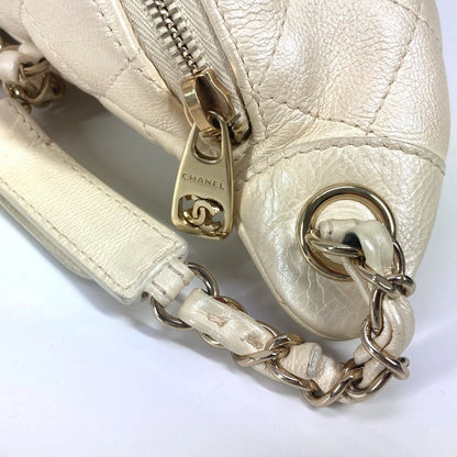Chanel Sling Bag As0556 Leather Champagne Gold Bags, Waist Bags, 2-Way Bags, Handbags Cc Coco Mark
