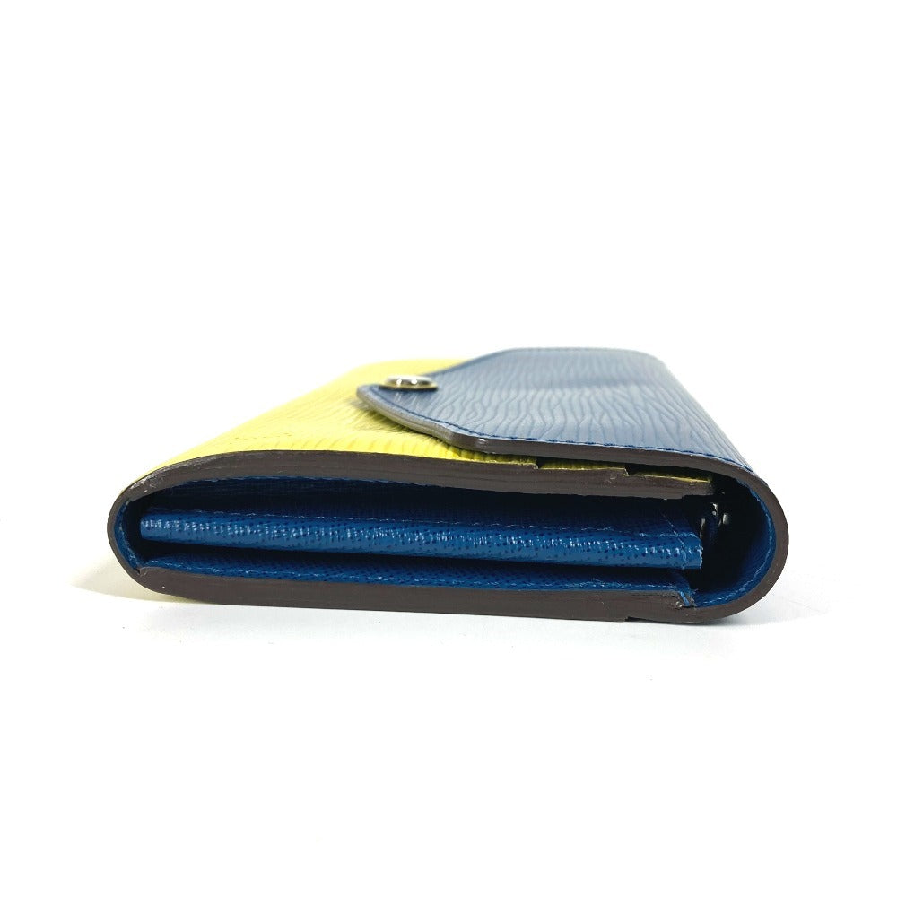 Louis Vuitton Long Wallet Purse M60528 Epi Leather Blue Epi Portefeuille Sara