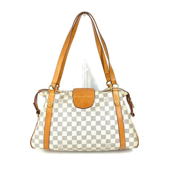 Louis Vuitton Shoulder Bag N42220 Damier Azur Canvas White Damier Azur Stresa Pm Women