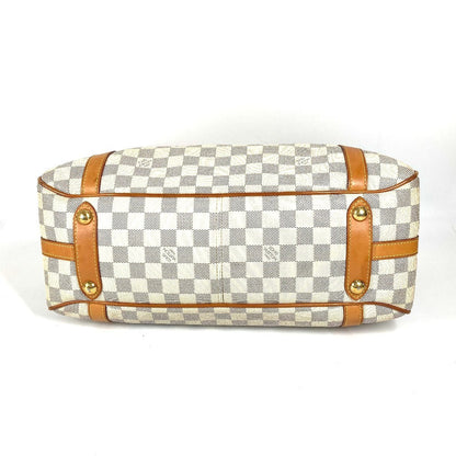 Louis Vuitton Shoulder Bag N42220 Damier Azur Canvas White Damier Azur Stresa Pm Women