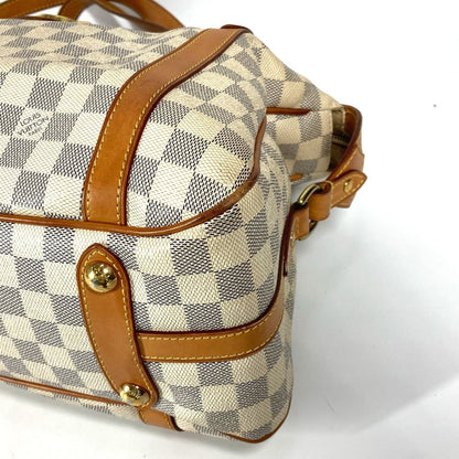 Louis Vuitton Shoulder Bag N42220 Damier Azur Canvas White Damier Azur Stresa Pm Women