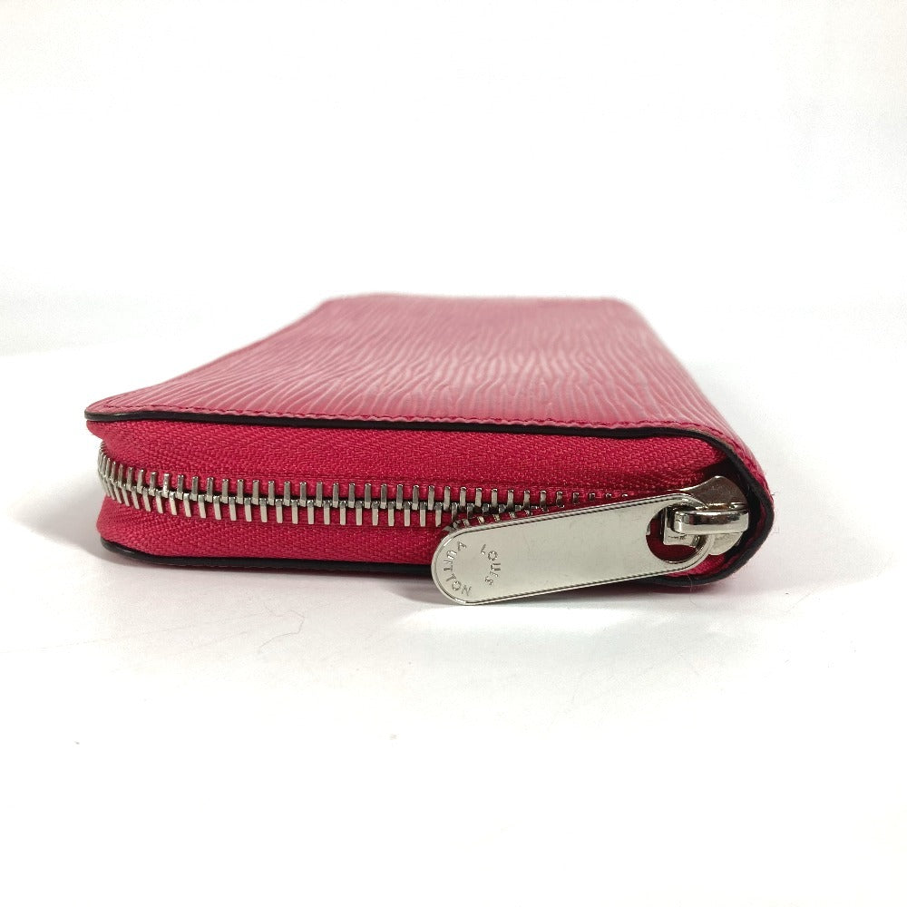 Louis Vuitton Long Wallet Purse M62580 Epi Leather Pink Epi Zippy Wallet Women