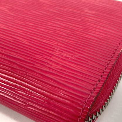 Louis Vuitton Long Wallet Purse M62580 Epi Leather Pink Epi Zippy Wallet Women