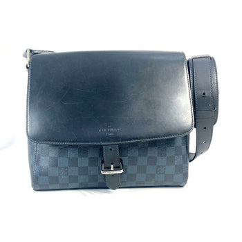 Louis Vuitton Shoulder Bag N41587 Damier Cobalt Canvas Navy Damier Cobalt Newport Messenger Pm