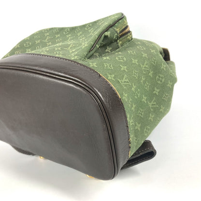 Louis Vuitton Backpack M92456 Monogram Mini Canvas Khaki Monogram Mini Montsouris Gm Unisex(Unisex)