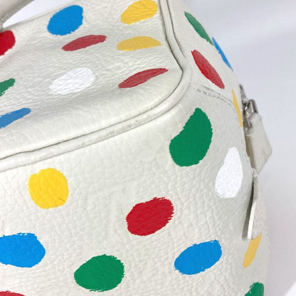 Louis Vuitton Handbag Monogram Ann Platt Leather White Yayoi Kusama Lvxyk China Limited Monogram