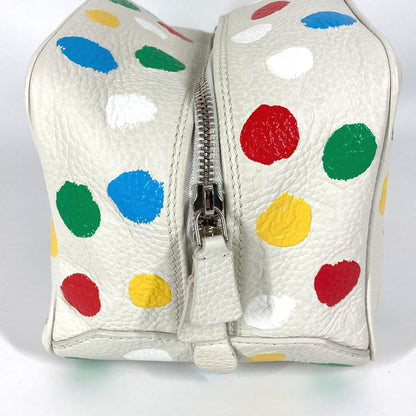 Louis Vuitton Handbag Monogram Ann Platt Leather White Yayoi Kusama Lvxyk China Limited Monogram