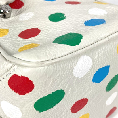 Louis Vuitton Handbag Monogram Ann Platt Leather White Yayoi Kusama Lvxyk China Limited Monogram