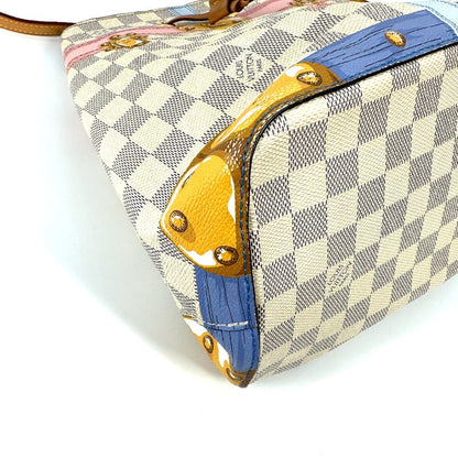 Louis Vuitton Shoulder Bag N41066 Damier Azur Canvas White Damier Azur Summer Trunk Neonoe