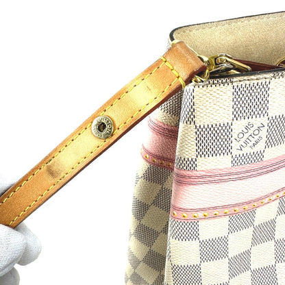 Louis Vuitton Shoulder Bag N41066 Damier Azur Canvas White Damier Azur Summer Trunk Neonoe