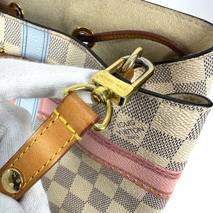 Louis Vuitton Shoulder Bag N41066 Damier Azur Canvas White Damier Azur Summer Trunk Neonoe