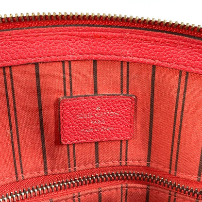 Louis Vuitton Handbag M42711 Monogram Ann Platt Leather Red Type Monogram Ann Platt Ponneuf Mm