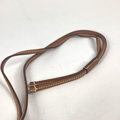 Hermes Necklace Metal, Leather Gold Bookluri