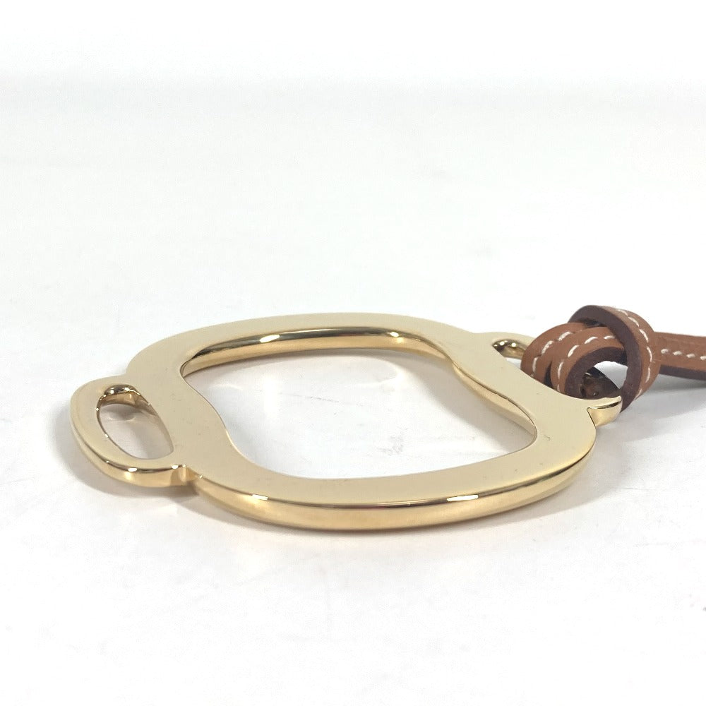 Hermes Necklace Metal, Leather Gold Bookluri