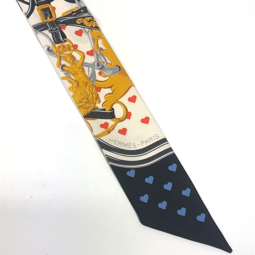 Hermes Scarf Silk Orange Twilly Twilly