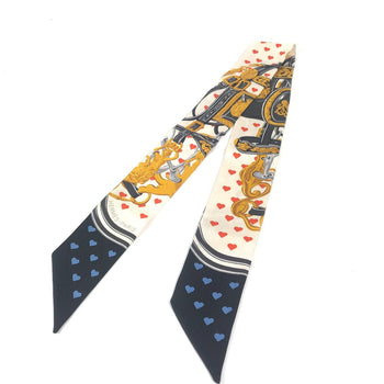 Hermes Scarf Silk Orange Twilly Twilly