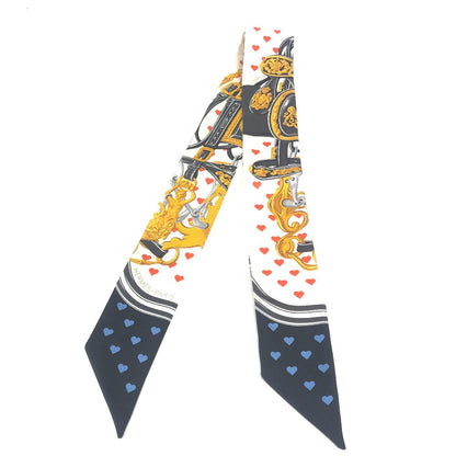 Hermes Scarf Silk Orange Twilly Twilly