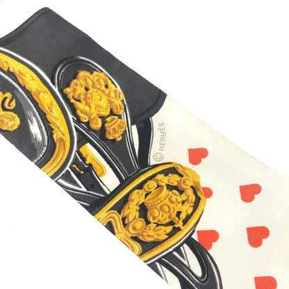 Hermes Scarf Silk Orange Twilly Twilly