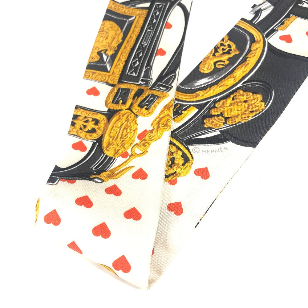 Hermes Scarf Silk Orange Twilly Twilly