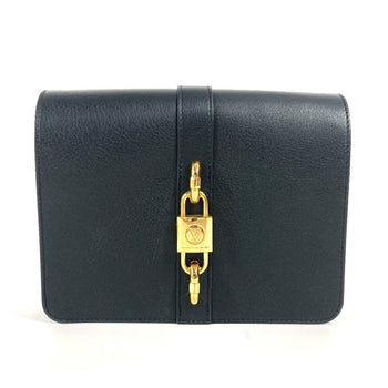 Louis Vuitton Shoulder Bag M57743 Leather Black Rendezvous Women