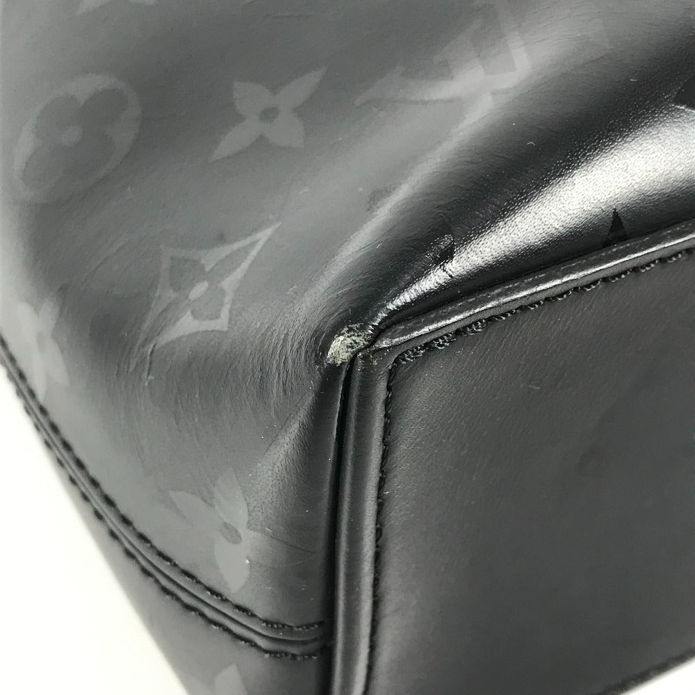Louis Vuitton Business Bag M40529 Leather Black Monogram Illusion Briefcase