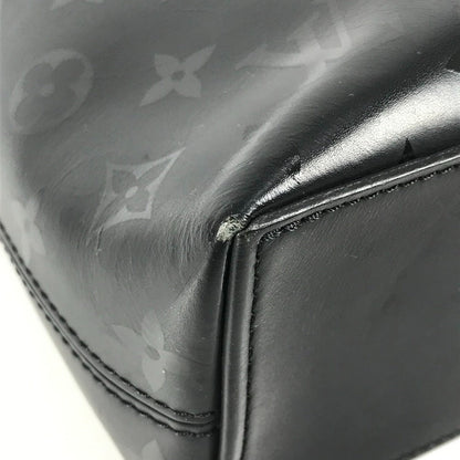 Louis Vuitton Business Bag M40529 Leather Black Monogram Illusion Briefcase