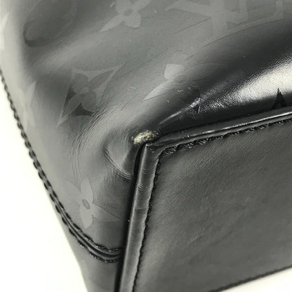 Louis Vuitton Business Bag M40529 Leather Black Monogram Illusion Briefcase