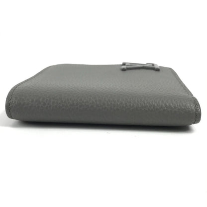 Louis Vuitton Folded Wallet M81026 Calf Leather Gray Lv Aerogram Portefeuille Multripru