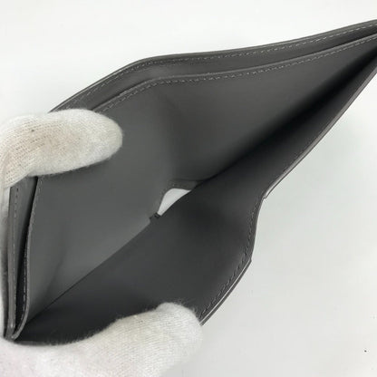 Louis Vuitton Folded Wallet M81026 Calf Leather Gray Lv Aerogram Portefeuille Multripru