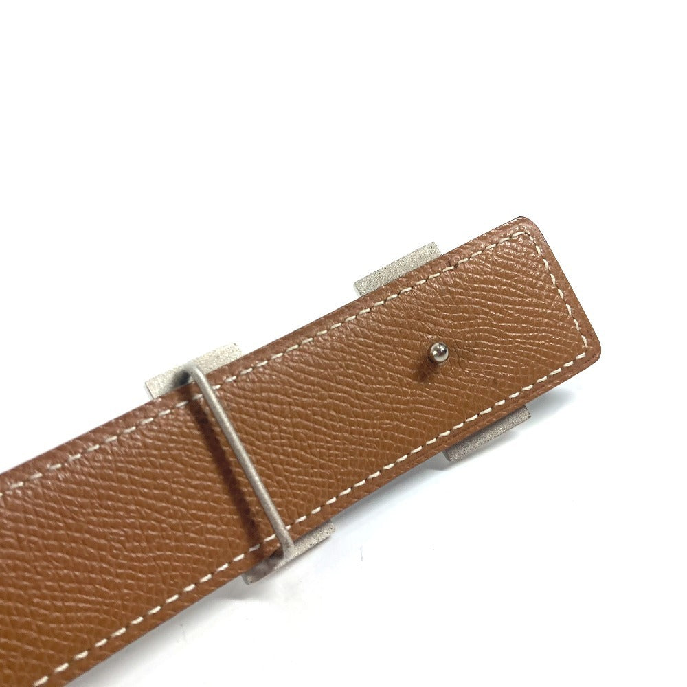 Hermes Belt Epsom, Box Calf Black X Gold H Belt 68