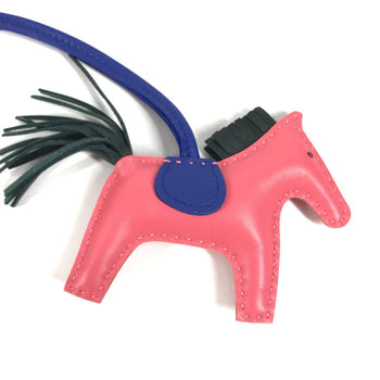 Hermes Charm Anyo Miro Pink Horse Rodeo Pm