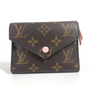 Louis Vuitton Trifold Wallet M62360 Monogram Canvas Brown Monogram Portefeuille Victorine Women