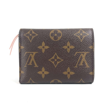 Louis Vuitton Trifold Wallet M62360 Monogram Canvas Brown Monogram Portefeuille Victorine Women