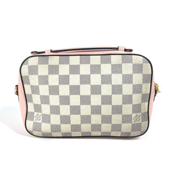 Louis Vuitton Shoulder Bag N40155 Damier Azur Canvas White Damier Azur Saintonge