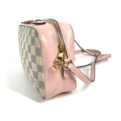 Louis Vuitton Shoulder Bag N40155 Damier Azur Canvas White Damier Azur Saintonge