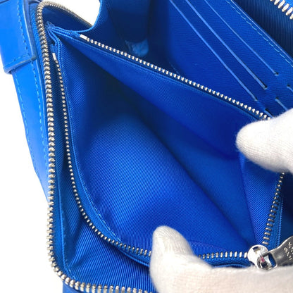 Louis Vuitton Shoulder Bag M45432 Leather Blue Monogram Clouds Soft Trunk Wallet Unisex(Unisex)