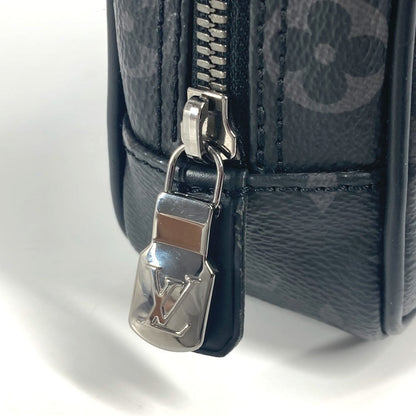 Louis Vuitton Pouch M43384 Monogram Eclipse Canvas Black Monogram Eclipse True Wallet Pm