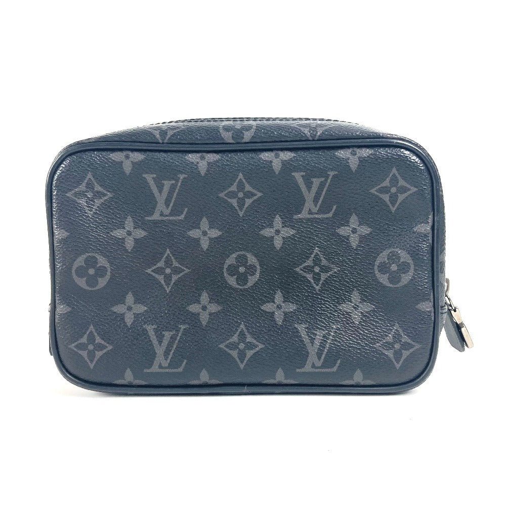 Louis Vuitton Pouch M43384 Monogram Eclipse Canvas Black Monogram Eclipse True Wallet Pm