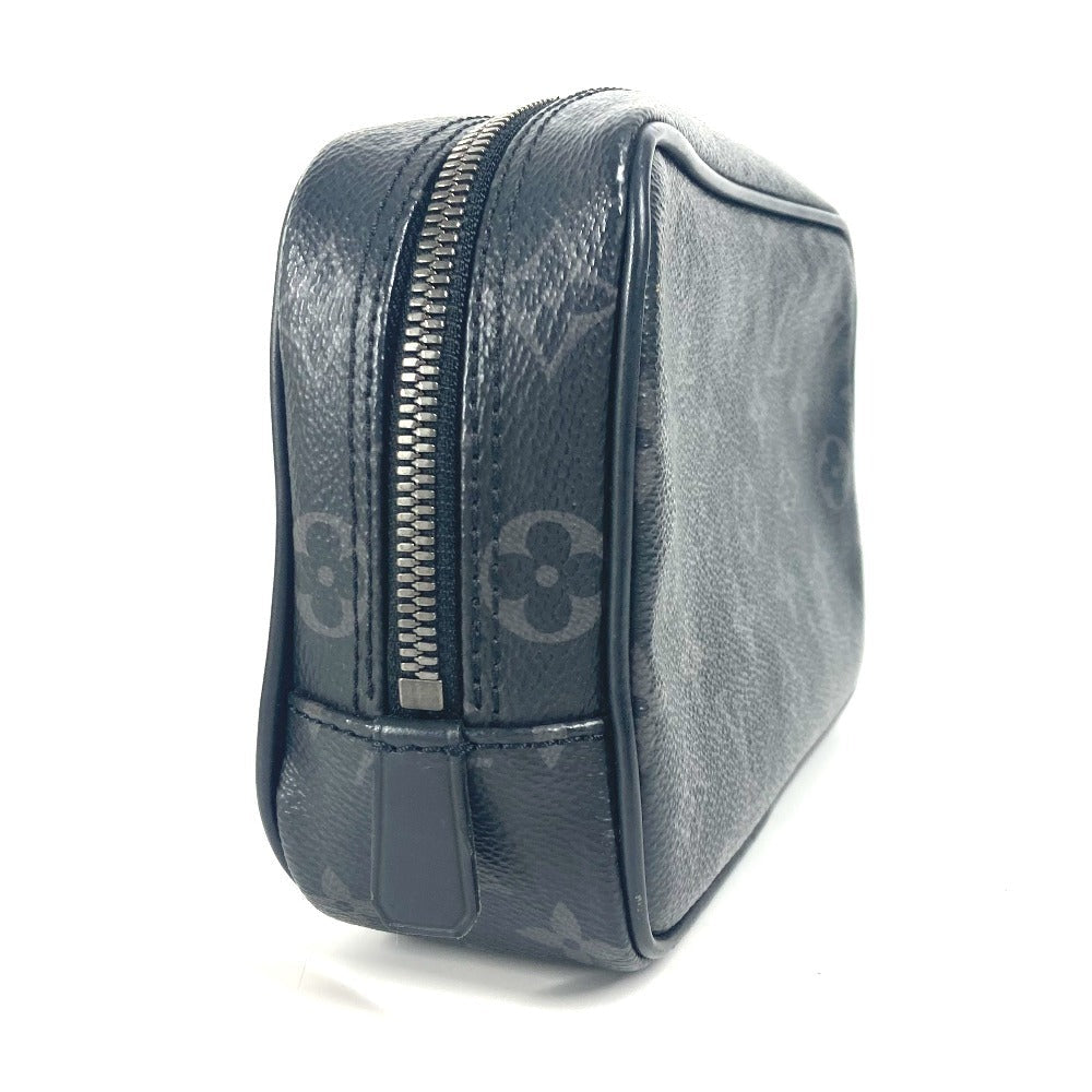 Louis Vuitton Pouch M43384 Monogram Eclipse Canvas Black Monogram Eclipse True Wallet Pm