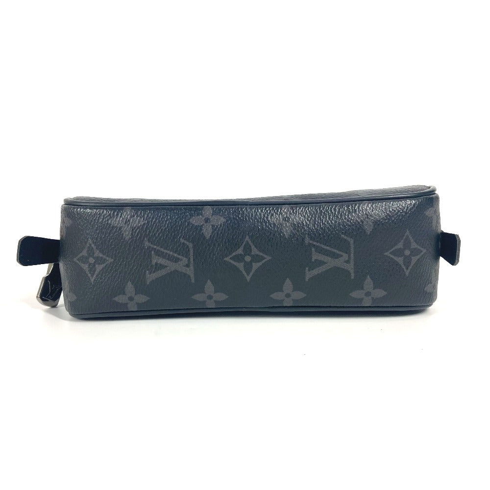 Louis Vuitton Pouch M43384 Monogram Eclipse Canvas Black Monogram Eclipse True Wallet Pm