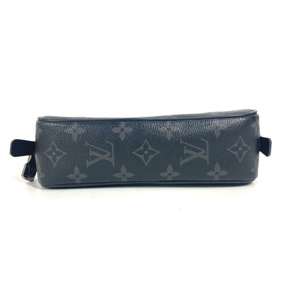 Louis Vuitton Pouch M43384 Monogram Eclipse Canvas Black Monogram Eclipse True Wallet Pm