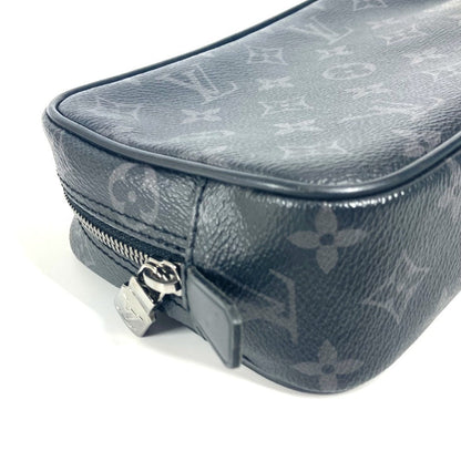 Louis Vuitton Pouch M43384 Monogram Eclipse Canvas Black Monogram Eclipse True Wallet Pm