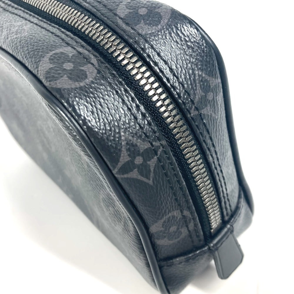 Louis Vuitton Pouch M43384 Monogram Eclipse Canvas Black Monogram Eclipse True Wallet Pm