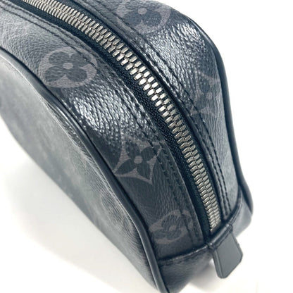 Louis Vuitton Pouch M43384 Monogram Eclipse Canvas Black Monogram Eclipse True Wallet Pm